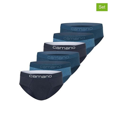 camano Slipy (6 par) w kolorze niebieskim ze sklepu Limango Polska w kategorii Majtki męskie - zdjęcie 187813770
