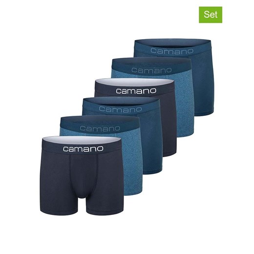 camano Bokserki (6 par) w kolorze niebieskim ze sklepu Limango Polska w kategorii Majtki męskie - zdjęcie 187813783
