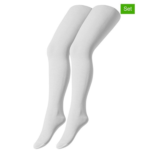 camano Rajstopy (2 pary) w kolorze białym ze sklepu Limango Polska w kategorii Rajstopy dziecięce - zdjęcie 187813801