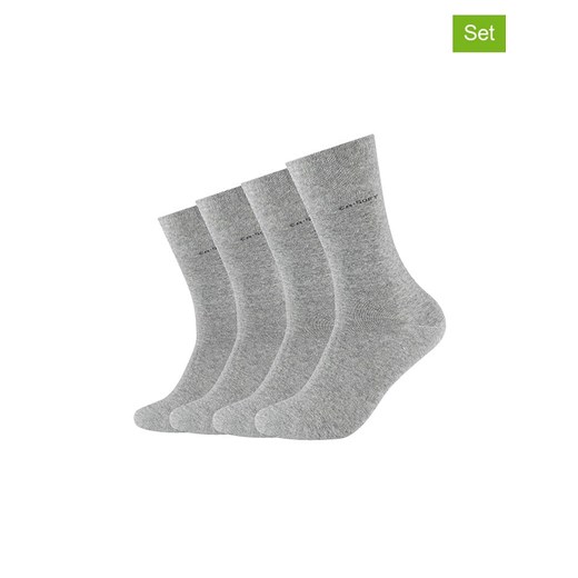 camano Skarpety (4 pary) w kolorze szarym ze sklepu Limango Polska w kategorii Skarpetki męskie - zdjęcie 187813834