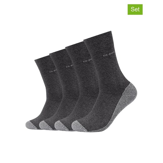 camano Skarpety (4 pary) w kolorze szarym ze sklepu Limango Polska w kategorii Skarpetki męskie - zdjęcie 187813852