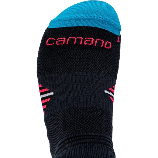 camano Skarpety (3 pary) w kolorze czarno-błękitno-czerwonym Camano 35-38 Limango Polska okazja