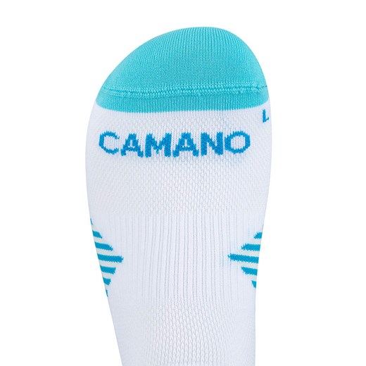 camano Skarpety sportowe (3 pary) w kolorze biało-turkusowym Camano 43-46 wyprzedaż Limango Polska