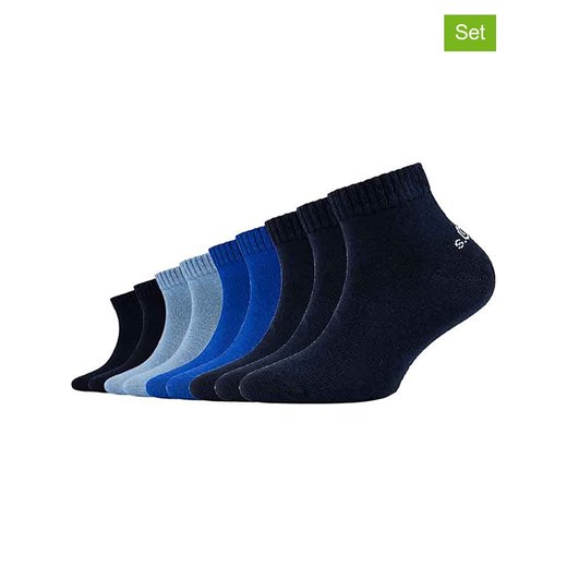 s.Oliver Skarpety (9 par) w kolorze czarno-niebieskim 35-38 okazyjna cena Limango Polska