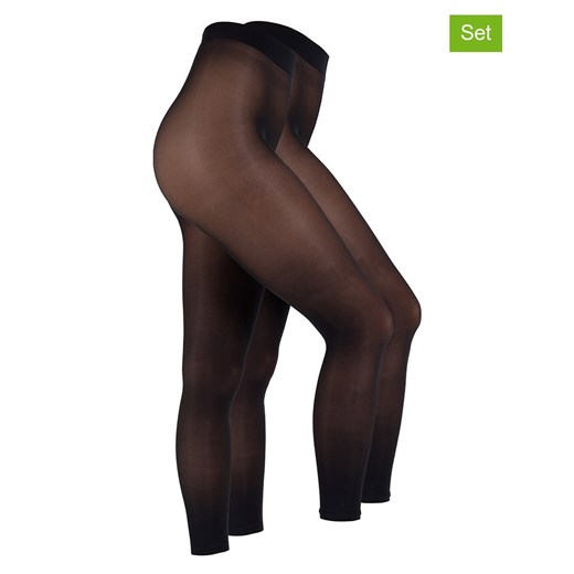 s.Oliver Legginsy (2 pary) w kolorze czarnym ze sklepu Limango Polska w kategorii Spodnie damskie - zdjęcie 187814070