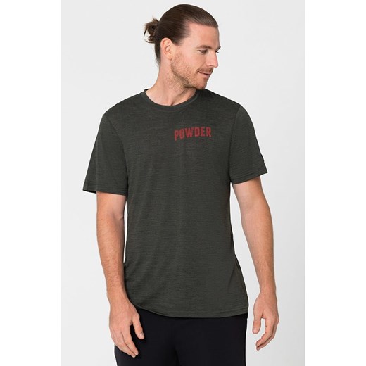 super.natural Koszulka &quot;Powder Days&quot; w kolorze antracytowym S Limango Polska promocyjna cena