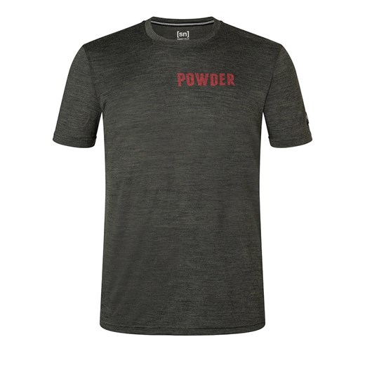 super.natural Koszulka &quot;Powder Days&quot; w kolorze antracytowym S promocja Limango Polska