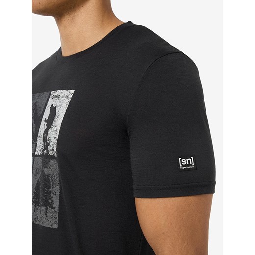 super.natural Koszulka funkcyjna &quot;Go Hiking Tee&quot; w kolorze czarnym M okazyjna cena Limango Polska