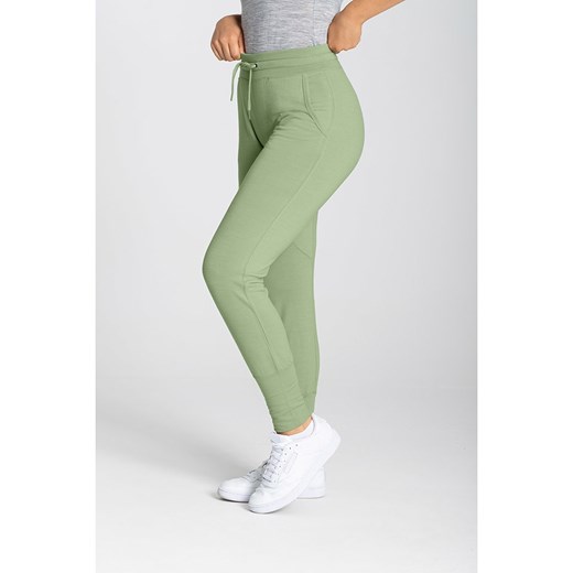 super.natural Spodnie dresowe &quot;Essential&quot; w kolorze jasnozielonym ze sklepu Limango Polska w kategorii Spodnie damskie - zdjęcie 187814563