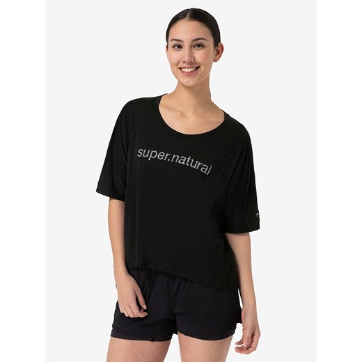 super.natural Koszulka sportowa &quot;Liquid Flow&quot; w kolorze czarnym ze sklepu Limango Polska w kategorii Bluzki damskie - zdjęcie 187814624
