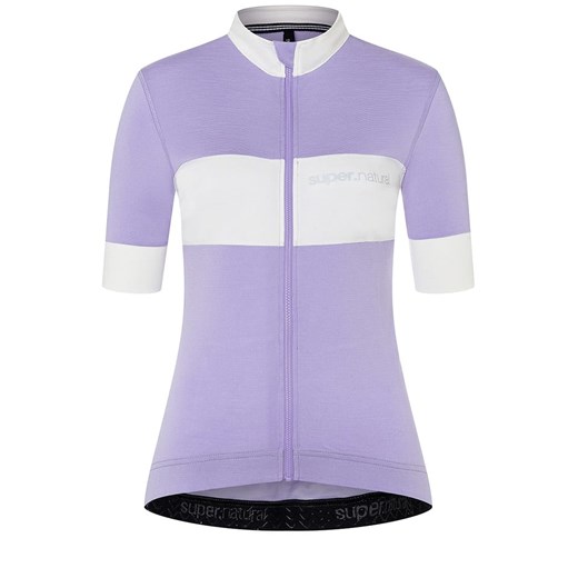 super.natural Koszulka kolarska &quot;Grava&quot; w kolorze lawendowym ze sklepu Limango Polska w kategorii Bluzki damskie - zdjęcie 187814854