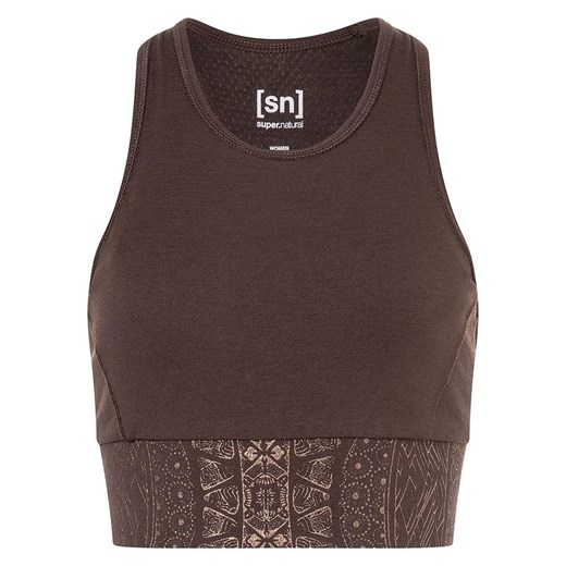 super.natural Top funkcyjny &quot;Arabesque&quot; w kolorze brązowym ze sklepu Limango Polska w kategorii Bluzki damskie - zdjęcie 187815053