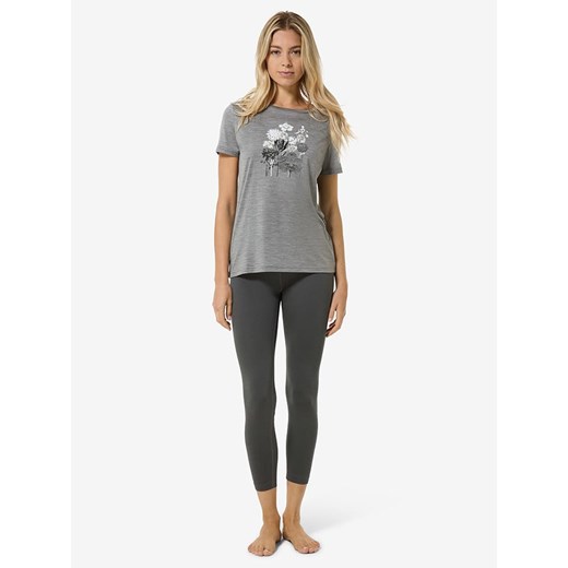 super.natural Koszulka funkcyjna &quot;Orchid&quot; w kolorze szarym ze sklepu Limango Polska w kategorii Bluzki damskie - zdjęcie 187815230
