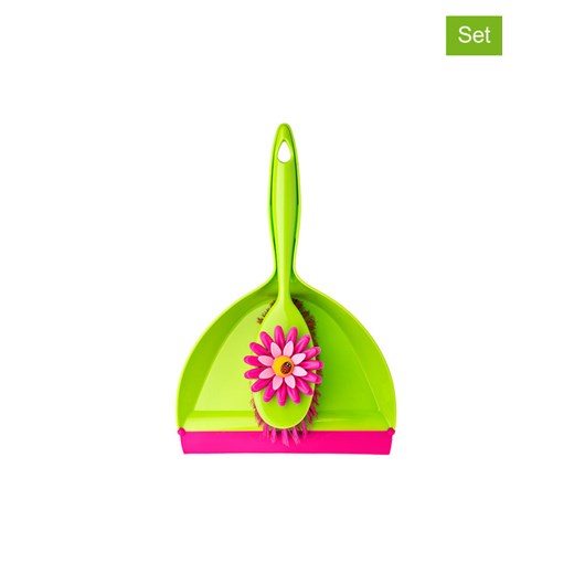 Vigar 2-częściowy zestaw - szufelka, zmiotka Vigar onesize Limango Polska wyprzedaż