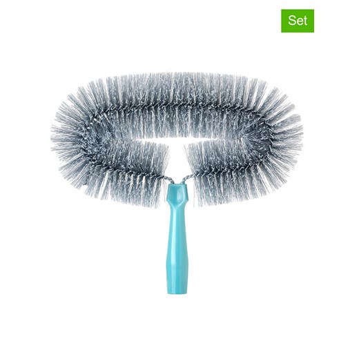 Vigar Szczotki sufitowe (2 szt.) w kolorze szaro-błękitnym - 30 x 31 cm ze sklepu Limango Polska w kategorii Akcesoria kuchenne - zdjęcie 187815453