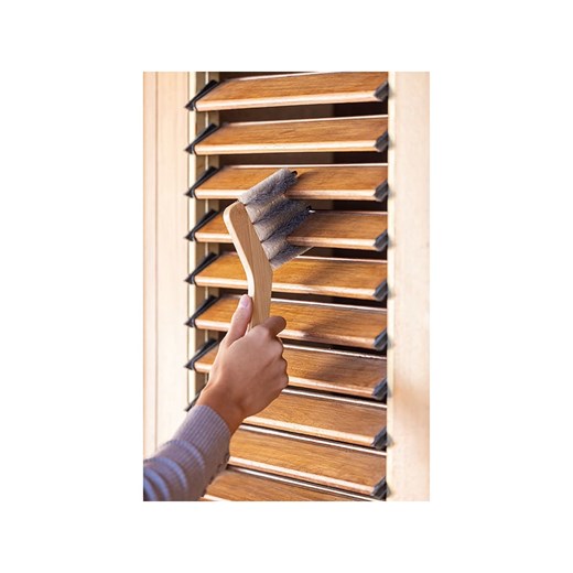 Vigar Szczotka w kolorze jasnobrązowo-szarym do żaluzji - wys. 20,5 cm Vigar onesize promocyjna cena Limango Polska