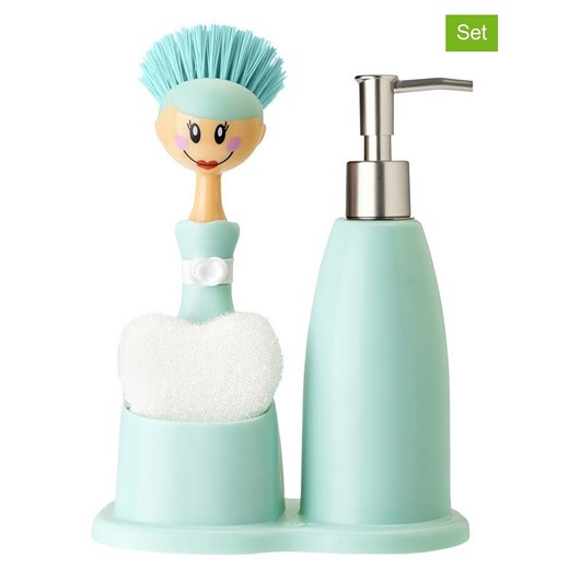 Vigar 3-częściowy organizer &quot;Dolls&quot; w kolorze turkusowym Vigar onesize Limango Polska wyprzedaż