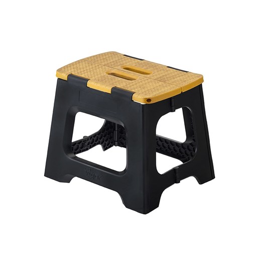 Vigar Hocker w kolorze czarno-jasnobrązowym - wys. 27 cm ze sklepu Limango Polska w kategorii Pufy i siedziska - zdjęcie 187816084