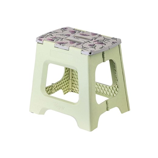 Vigar Hocker w kolorze zielono-jasnoróżowym - wys. 32 cm ze sklepu Limango Polska w kategorii Pufy i siedziska - zdjęcie 187816143