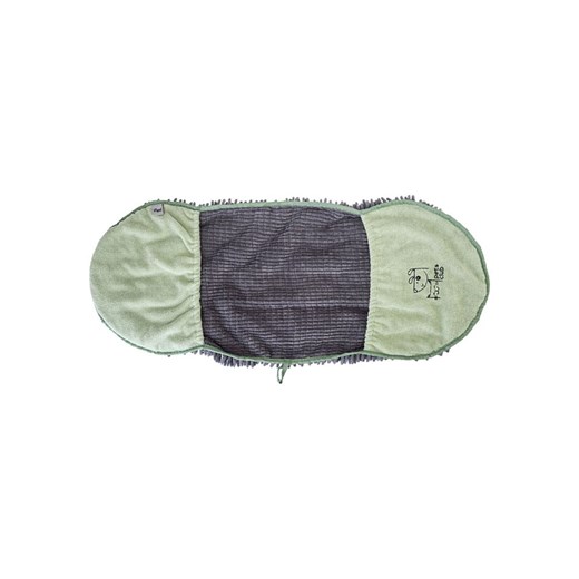 Vigar Ręcznik &quot;Pets&quot; w kolorze szaro-zielonym do osuszania sierści - 80 x 35 cm ze sklepu Limango Polska w kategorii Dla zwierząt - zdjęcie 187816454