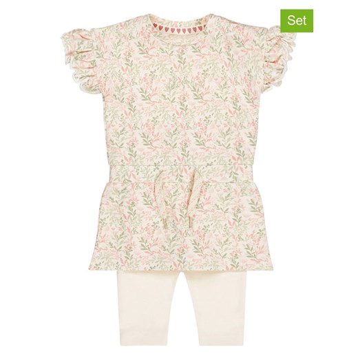 Dirkje 2-częściowy zestaw w kolorze beżowym ze sklepu Limango Polska w kategorii Sukienki niemowlęce - zdjęcie 187816672