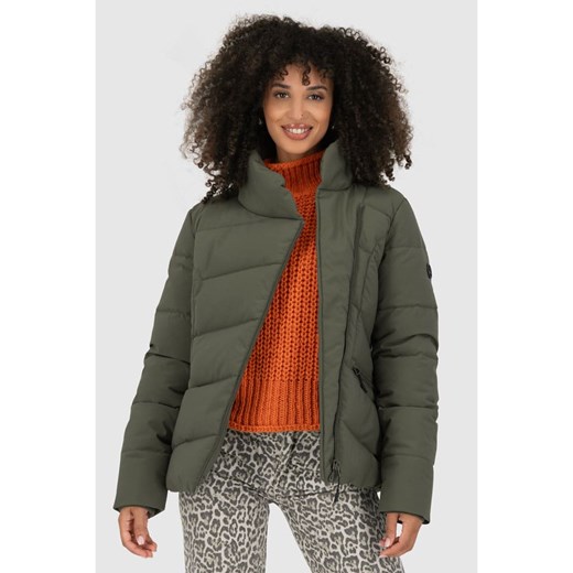 alife and kickin Kurtka pikowana &quot;Nell&quot; w kolorze khaki ze sklepu Limango Polska w kategorii Kurtki damskie - zdjęcie 187817063