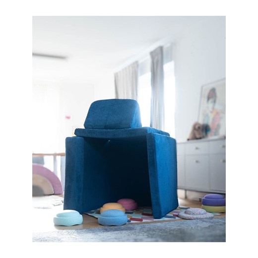 Bunky Kanapa &quot;Midnight&quot; w kolorze granatowym do zabawy - 168 x 58 x 84 Bunky onesize promocja Limango Polska