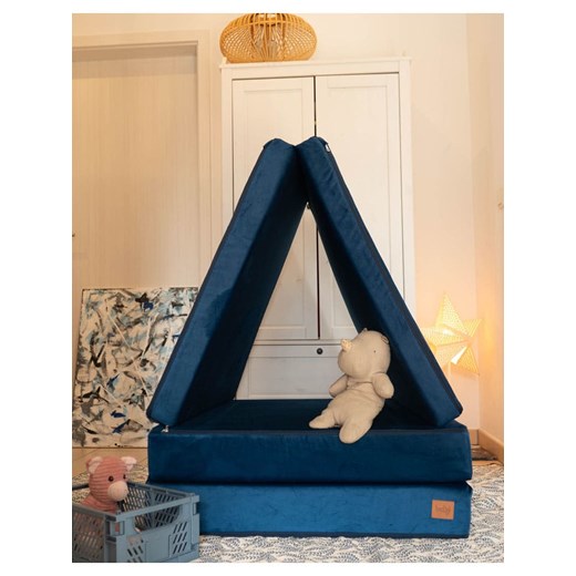 Bunky Kanapa &quot;Royalty&quot; w kolorze granatowym do zabawy - 168 x 58 x 84 Bunky onesize okazyjna cena Limango Polska