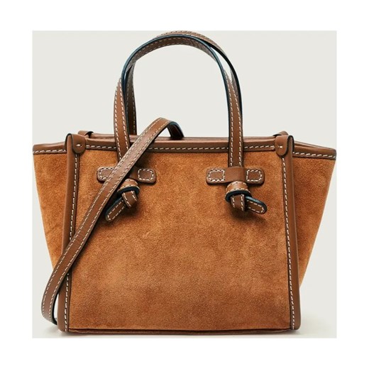 GIANNI CHIARINI Torebka na ramię MARCELLA | zamsz ze sklepu Gomez Fashion Store w kategorii Torby Shopper bag - zdjęcie 187818201