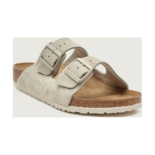Birkenstock Klapki Arizona | regular fit | zamsz ze sklepu Gomez Fashion Store w kategorii Klapki męskie - zdjęcie 187818251