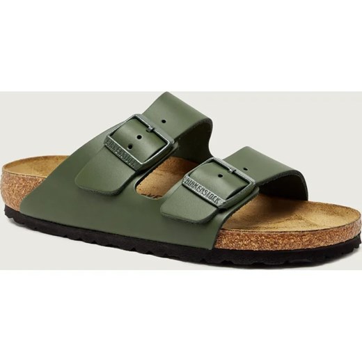 Birkenstock Skórzane klapki Arizona NL | narrow fit ze sklepu Gomez Fashion Store w kategorii Klapki damskie - zdjęcie 187818293