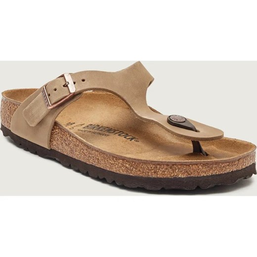 Birkenstock Skórzane japonki Gizeh LEOI | regular fit ze sklepu Gomez Fashion Store w kategorii Klapki damskie - zdjęcie 187818294