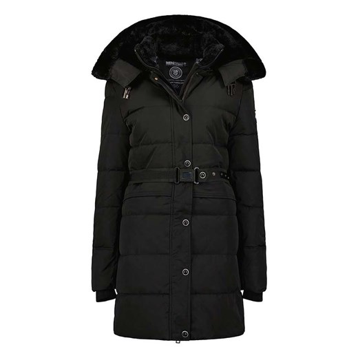 Geographical Norway Płaszcz pikowany &quot;Bettino&quot; w kolorze czarnym ze sklepu Limango Polska w kategorii Kurtki damskie - zdjęcie 187819262