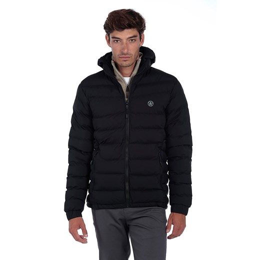 The Time of Bocha Kurtka pikowana w kolorze czarnym ze sklepu Limango Polska w kategorii Kurtki męskie - zdjęcie 187819392