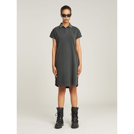 G-Star Sukienka w kolorze antracytowym ze sklepu Limango Polska w kategorii Sukienki - zdjęcie 187819432