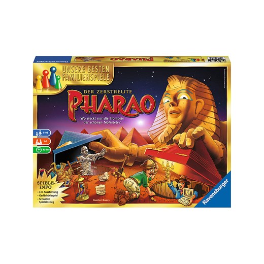 Ravensburger Gra planszowa &quot;Der zerstreute Pharao&quot; - 7+ ze sklepu Limango Polska w kategorii Zabawki - zdjęcie 187819632
