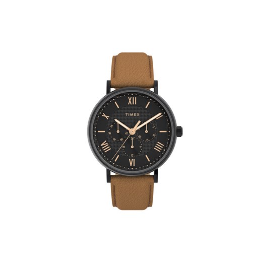 Timex Zegarek Dress Southview TW2V91600 Brązowy ze sklepu MODIVO w kategorii Zegarki - zdjęcie 187819912