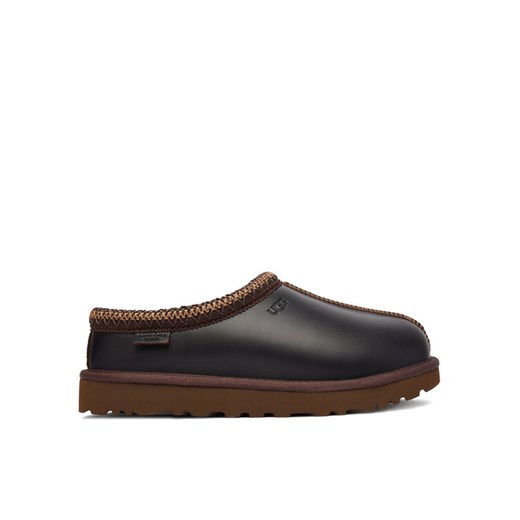 Kapcie Ugg M Tasman Lthr Regen 1170292 Brązowy ze sklepu eobuwie.pl w kategorii Kapcie męskie - zdjęcie 187822194