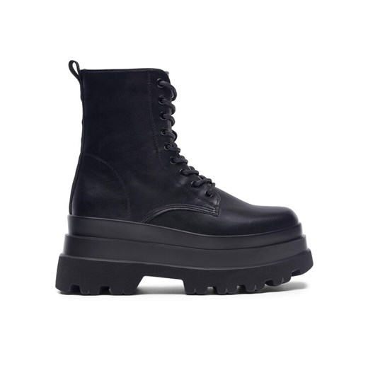 Jenny Fairy Trzewiki ASTA H2163-1 Czarny ze sklepu MODIVO w kategorii Workery damskie - zdjęcie 187822521