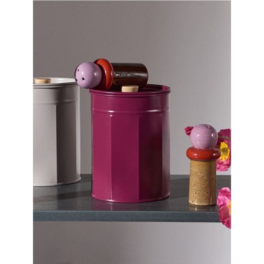 Sinsay - Pojemnik na żywność z pokrywką - fioletowy ze sklepu Sinsay w kategorii Pojemniki kuchenne - zdjęcie 187823463