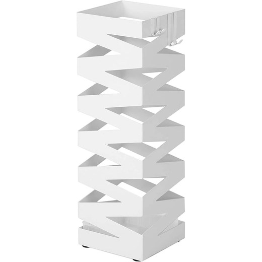 Songmics Stojak w kolorze białym na parasole - 15,5 x 49 x 15,5 cm ze sklepu Limango Polska w kategorii Akcesoria i przechowywanie - zdjęcie 187823531