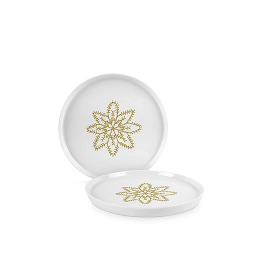 ppd Talerz deserowy &quot;Atelier Cristal&quot; w kolorze złoto-białym - Ø 15 cm ze sklepu Limango Polska w kategorii Naczynia - zdjęcie 187823542