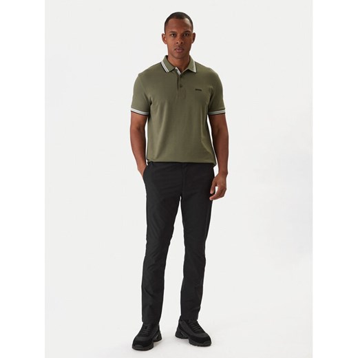BOSS Polo Paddy 50469055 Khaki Regular Fit ze sklepu MODIVO w kategorii T-shirty męskie - zdjęcie 187823694