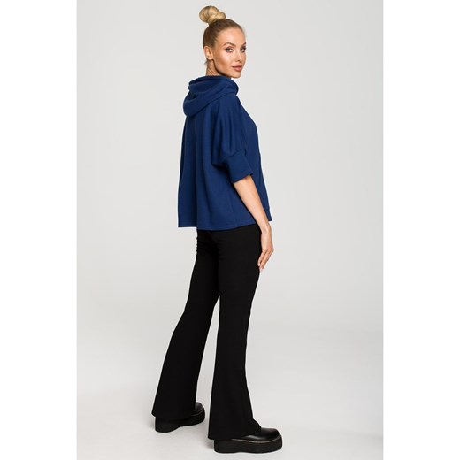 made of emotion Bluza w kolorze granatowym XXL/3XL Limango Polska okazyjna cena