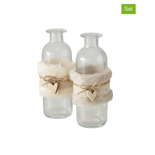 Boltze Wazony (2 szt.) &quot;Lanja&quot; - wys. 16 cm ze sklepu Limango Polska w kategorii Wazony - zdjęcie 187825503