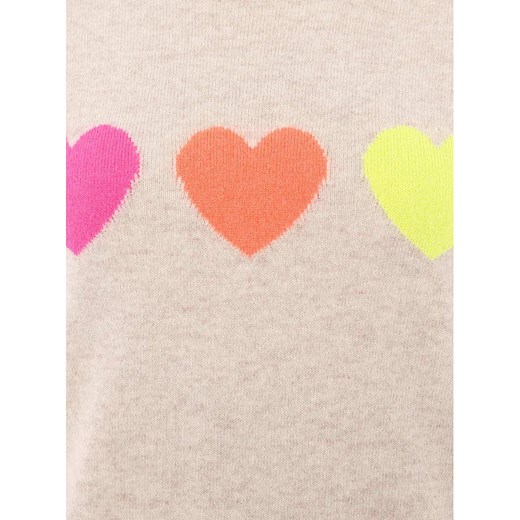 Zwillingsherz Kaszmirowy sweter w kolorze beżowym Zwillingsherz M okazja Limango Polska