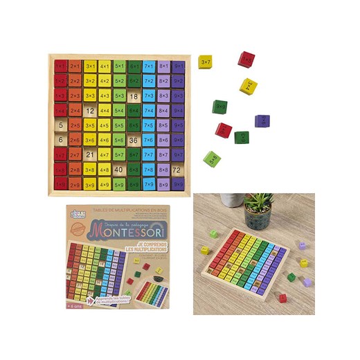 The Home Deco Kids Drewniane puzzle &quot;I understand Multiplication&quot; - 3+ The Home Deco Kids onesize wyprzedaż Limango Polska