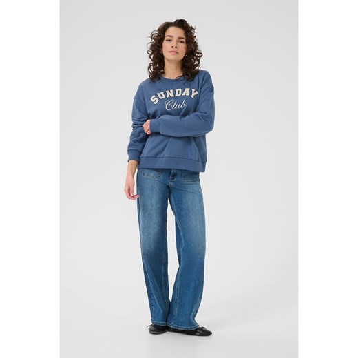 Kaffe Bluza w kolorze niebieskim ze sklepu Limango Polska w kategorii Bluzy damskie - zdjęcie 187825930