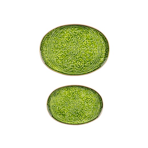 TABLE PASSION Tace (2 szt.) &quot;Tosca&quot; w kolorze zielonym do serwowania Table Passion onesize Limango Polska okazyjna cena