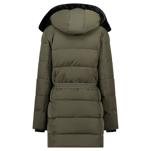 Geographical Norway Płaszcz zimowy &quot;Bettino&quot; w kolorze khaki Geographical Norway L wyprzedaż Limango Polska